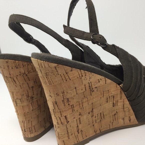 Open toe summer wedge Suzie q Size 8 - Picture 4 of 8